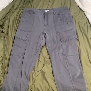 Size 18 gray cargo pants